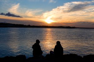 couple-sunset