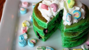 Lucky Charm Pancakes